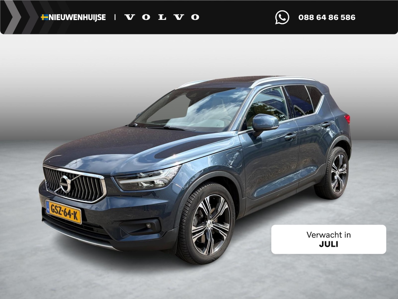 Volvo XC40 - 1.5 T5 Recharge Inscription | Plug-in Hybrid (PHEV) | Panoramadak | Achteruitrijcamera | P - AutoWereld.nl