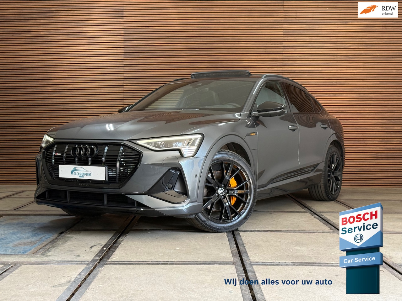 Audi e-tron Sportback - 55 quattro S Black Ed. | 95 kWh | 407pk| Matrix LED | B&O | Pano | 360° camera | Memory|Tr - AutoWereld.nl
