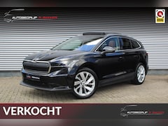 Skoda Enyaq iV - 80 ecoSuite // 96% SoH | Leder | Panoramadak | Trekhaak | HUD | Warmtepomp | Memory | Matr