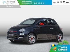 Fiat 500 C - Hybrid RED | Cabrio | Airco | Cruise | PDC | Apple Carplay