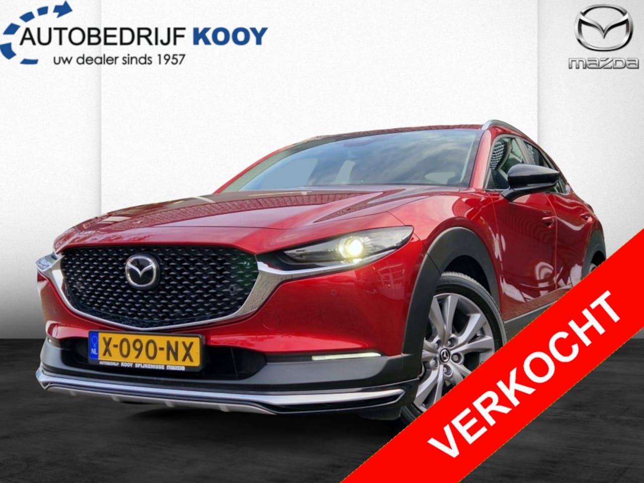 Mazda CX-30 - 2.0 e-SkyActiv-G 150pk Exclusive Line / Aero Pack / Leder / ful - AutoWereld.nl