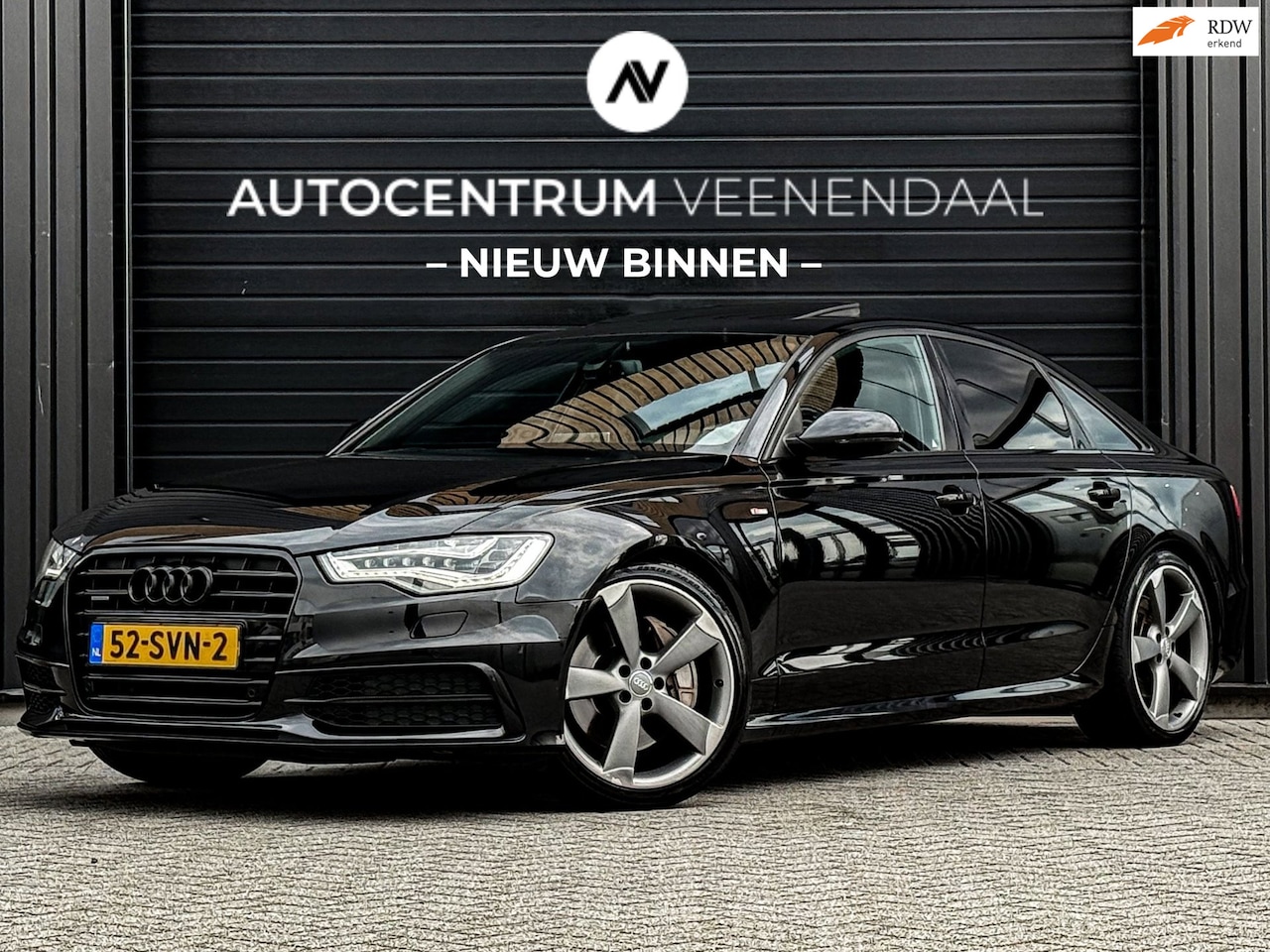 Audi A6 Limousine - 3.0 V6 TFSI Quattro 3X S-LINE 299 PK PANO/TREKHAAK/LEDER/ROTOR 20'' - AutoWereld.nl