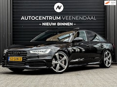 Audi A6 Limousine - 3.0 V6 TFSI Quattro 3X S-LINE 299 PK PANO/TREKHAAK/LEDER/ROTOR 20''