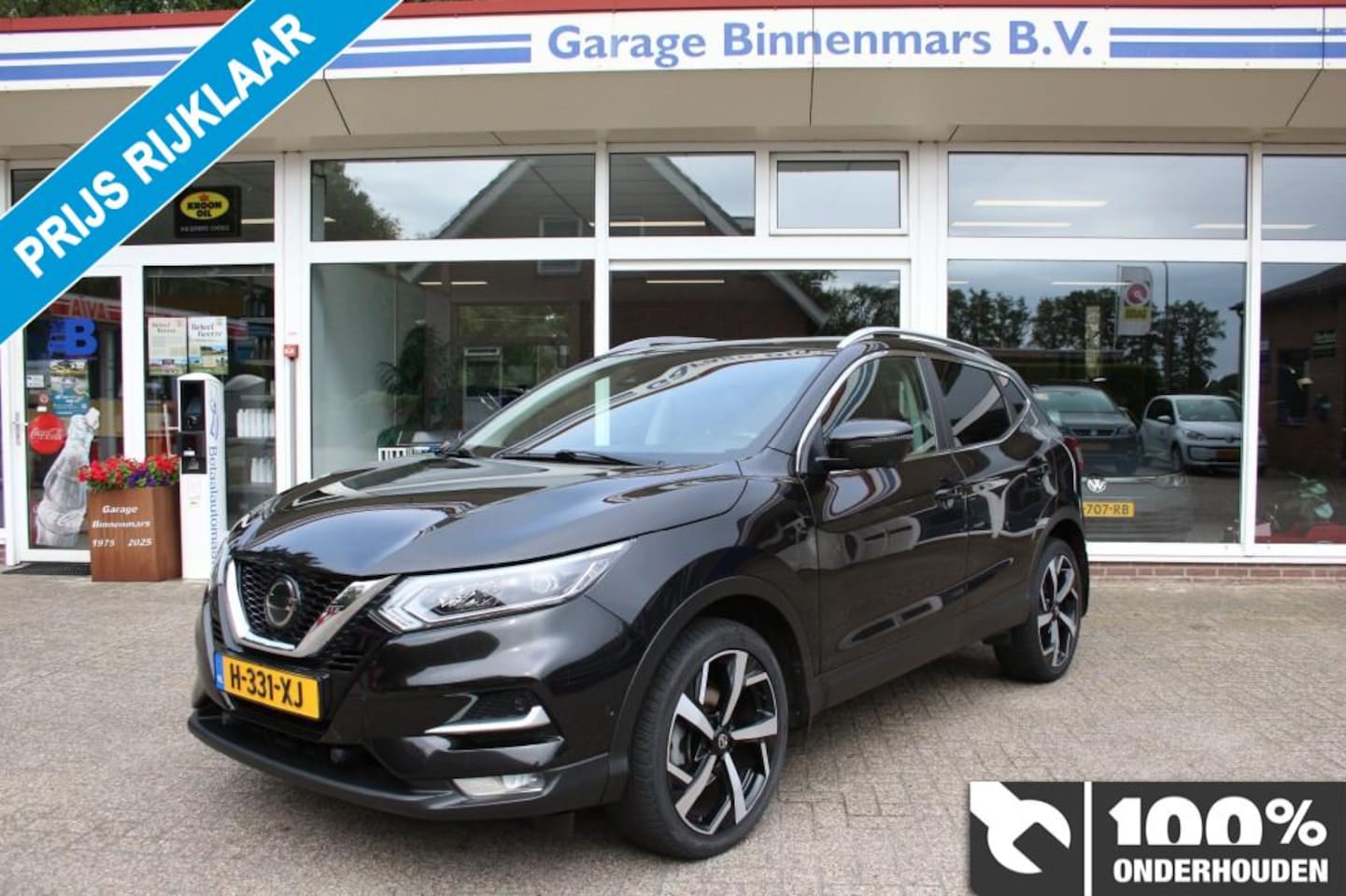 Nissan Qashqai - 1.3 DIG-T Tekna, Automaat, Panorama dak, Half lederen bekl., Trekhaak - AutoWereld.nl