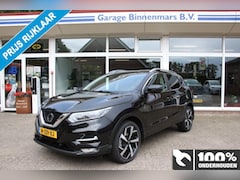 Nissan Qashqai - 1.3 DIG-T Tekna, Automaat, Panorama dak, Half lederen bekl., Trekhaak