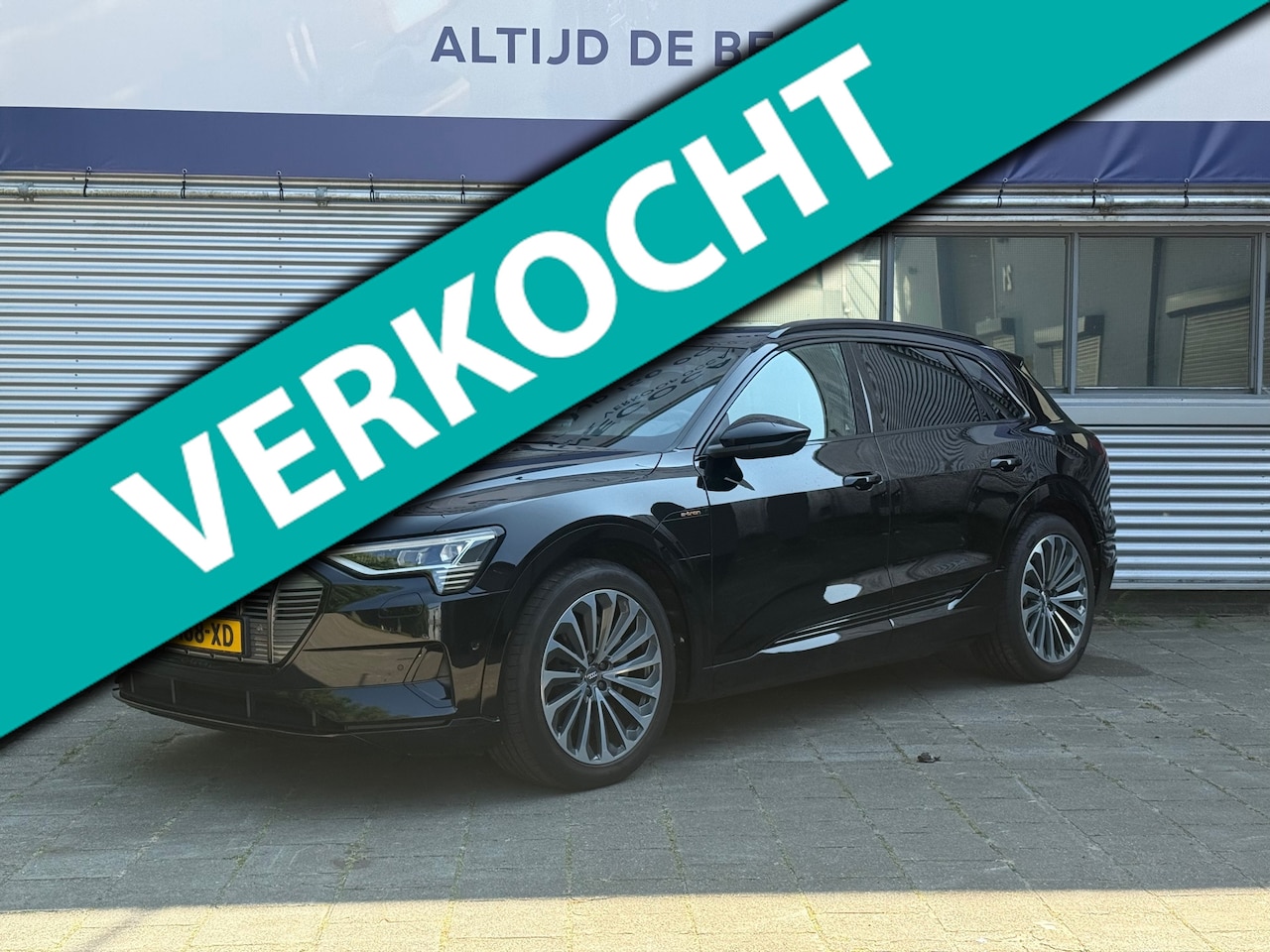 Audi e-tron - E-tron 55 quattro advanced S Line 95 kWh 89,01% SOH l Trekhaak l VDOH l Alarm l - AutoWereld.nl