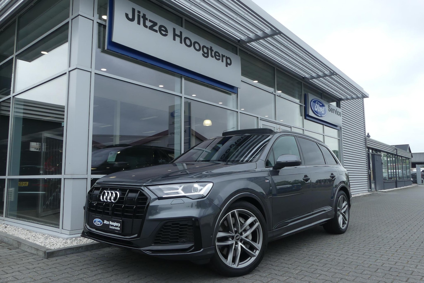 Audi Q7 - 55 TFSI e quattro Pro Line S ELEKT. TREKHAAK (3.500KG), LUCHTVERING, PANO, WINTER PACK, AD - AutoWereld.nl