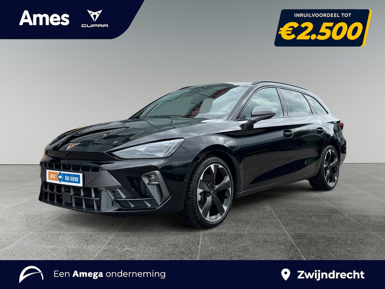 CUPRA Leon Sportstourer - 1.5 204pk TSI e-Hybrid Business Trekhaak zwenkbaar | Kuipstoelen vóór | Dodehoeksensor - AutoWereld.nl