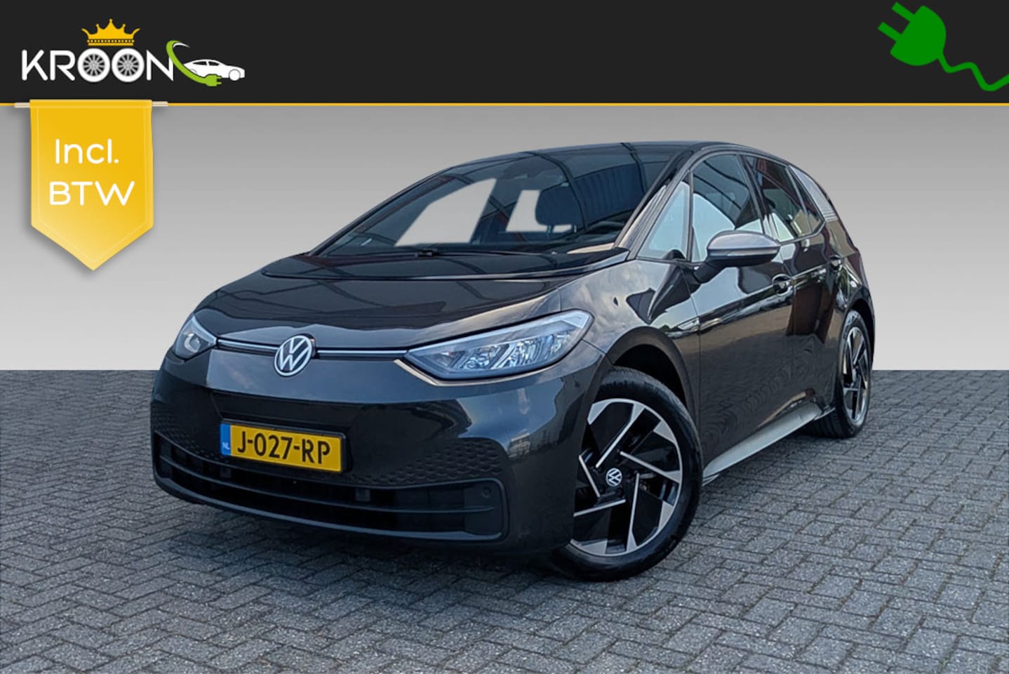 Volkswagen ID.3 - First 58kWh SOH 91% Apple CarPlay / Android Auto - AutoWereld.nl