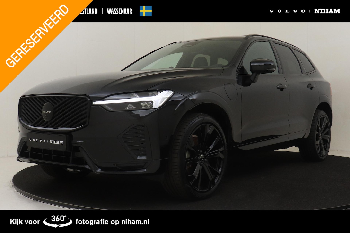 Volvo XC60 - II T8 PLUG-IN HYBRID AWD ULTRA BLACK EDITION *FULL OPTIONS!* -PANO.DAK|BOWERS&WILKINS|GEVE - AutoWereld.nl