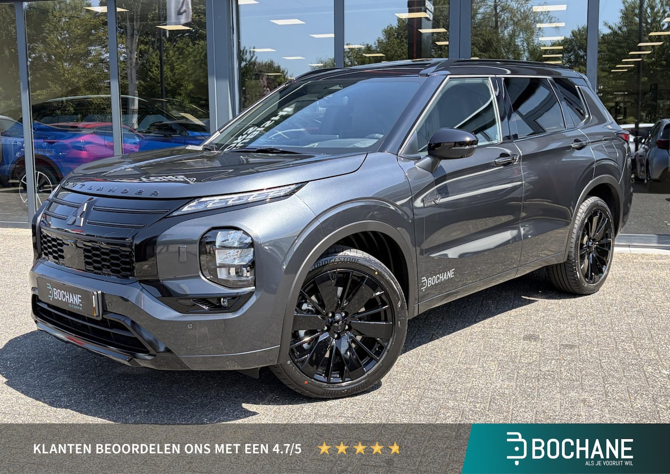 Mitsubishi Outlander - 2.4 PHEV Black Edition | All Black trim | Zeer complete uitvoering | Demo | Actieprijs | - AutoWereld.nl