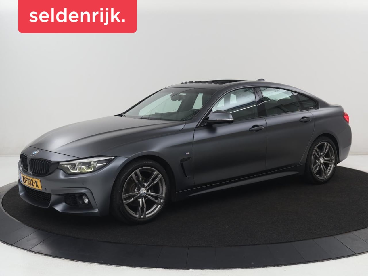 BMW 4-serie Gran Coupé - 418i High Executive | Schuifdak | Trekhaak | Climate control | Navigatie | Camera | Cruise - AutoWereld.nl