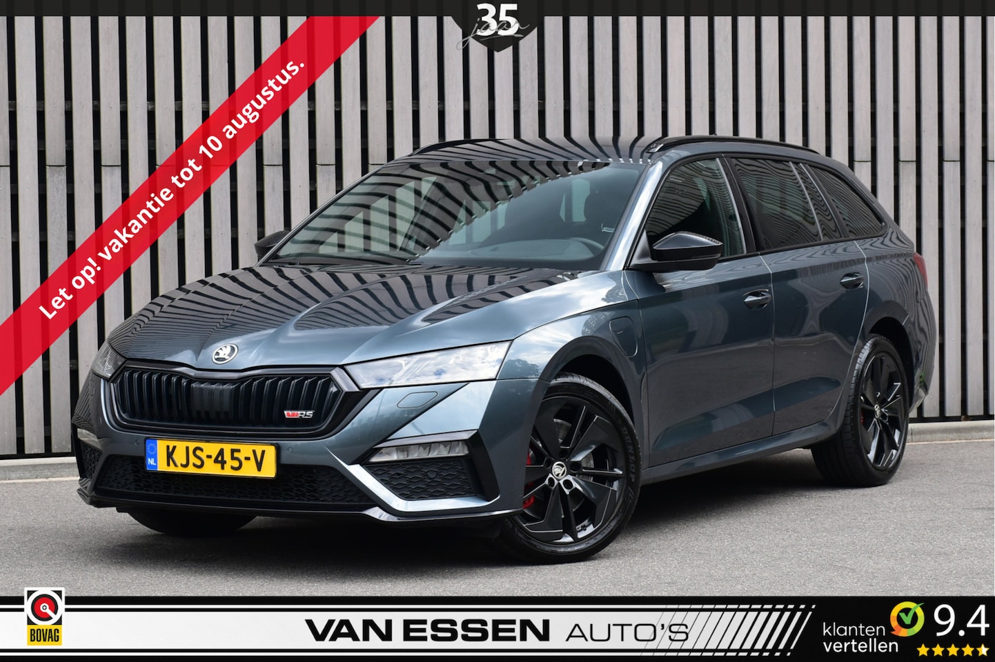 Skoda Octavia Combi - 1.4 TSI RS iV PHEV Business Virtual-Display Matrix-Led Stoelverw. Head-Up Nette Auto! - AutoWereld.nl