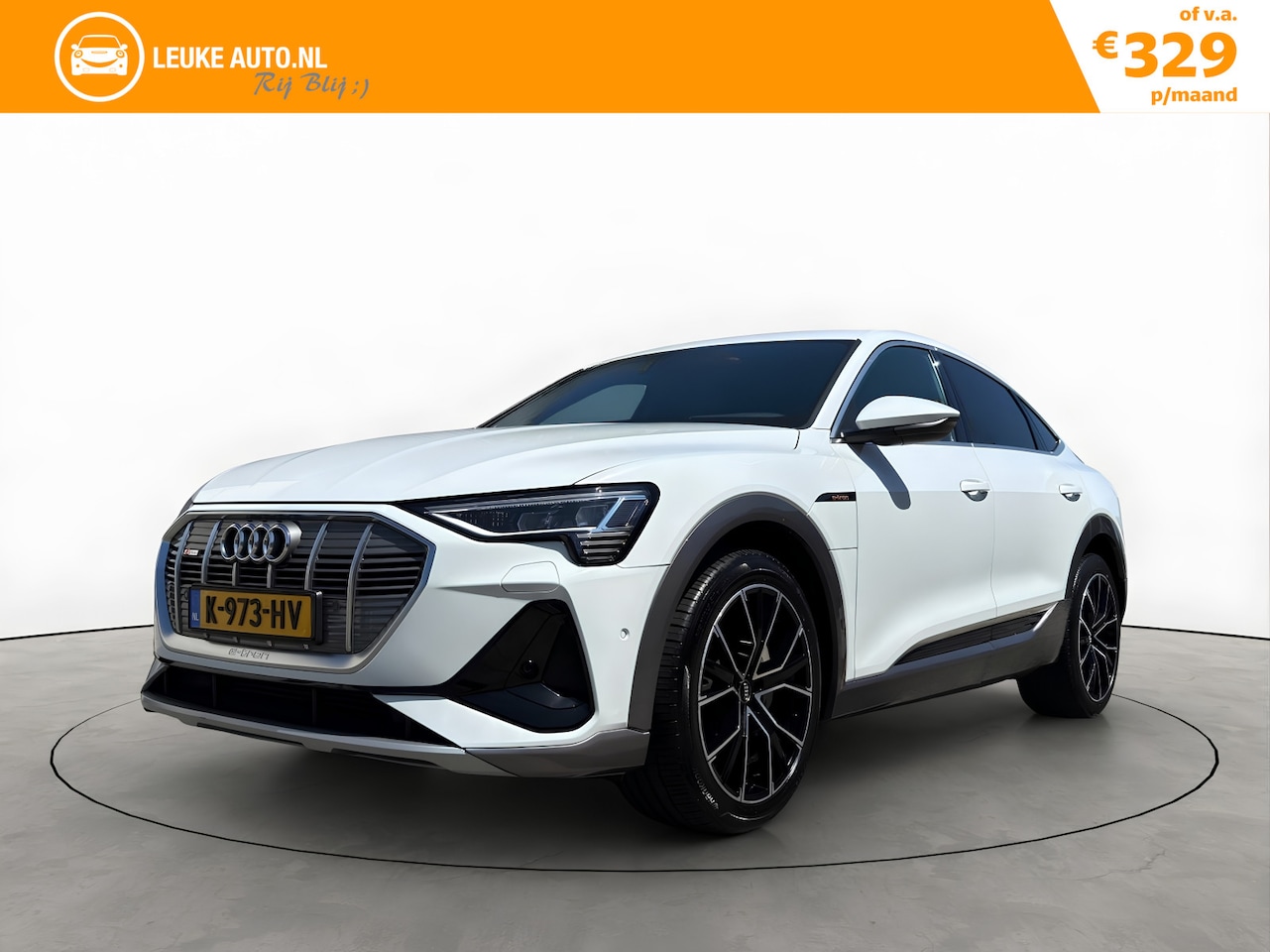 Audi e-tron Sportback - 50 quattro S edition 71 kWh Bang&Olufsen Memory Alcantara - AutoWereld.nl