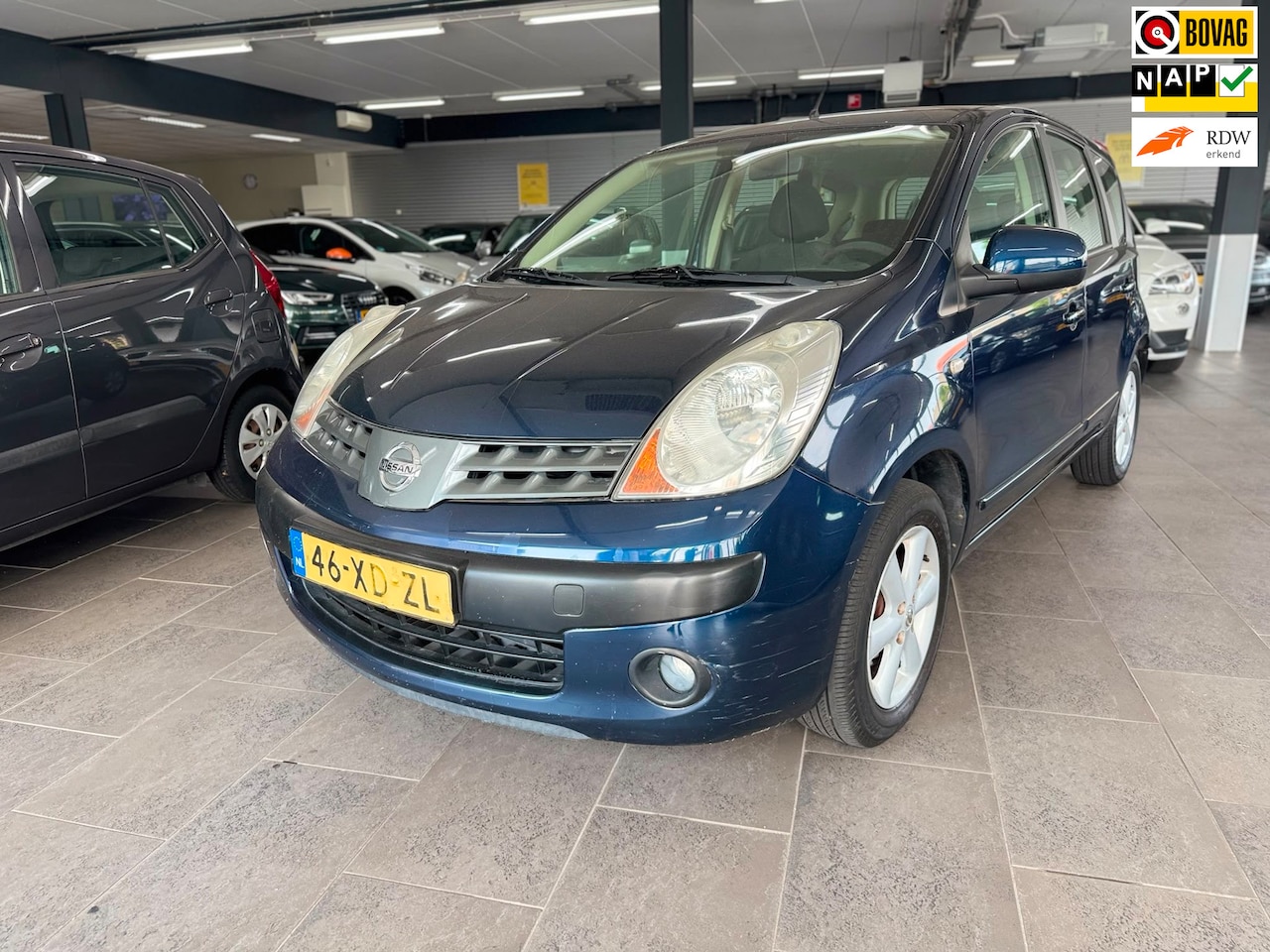 Nissan Note - 1.6 First Note airco elektrische pakket lm-velgen trekhaak - AutoWereld.nl