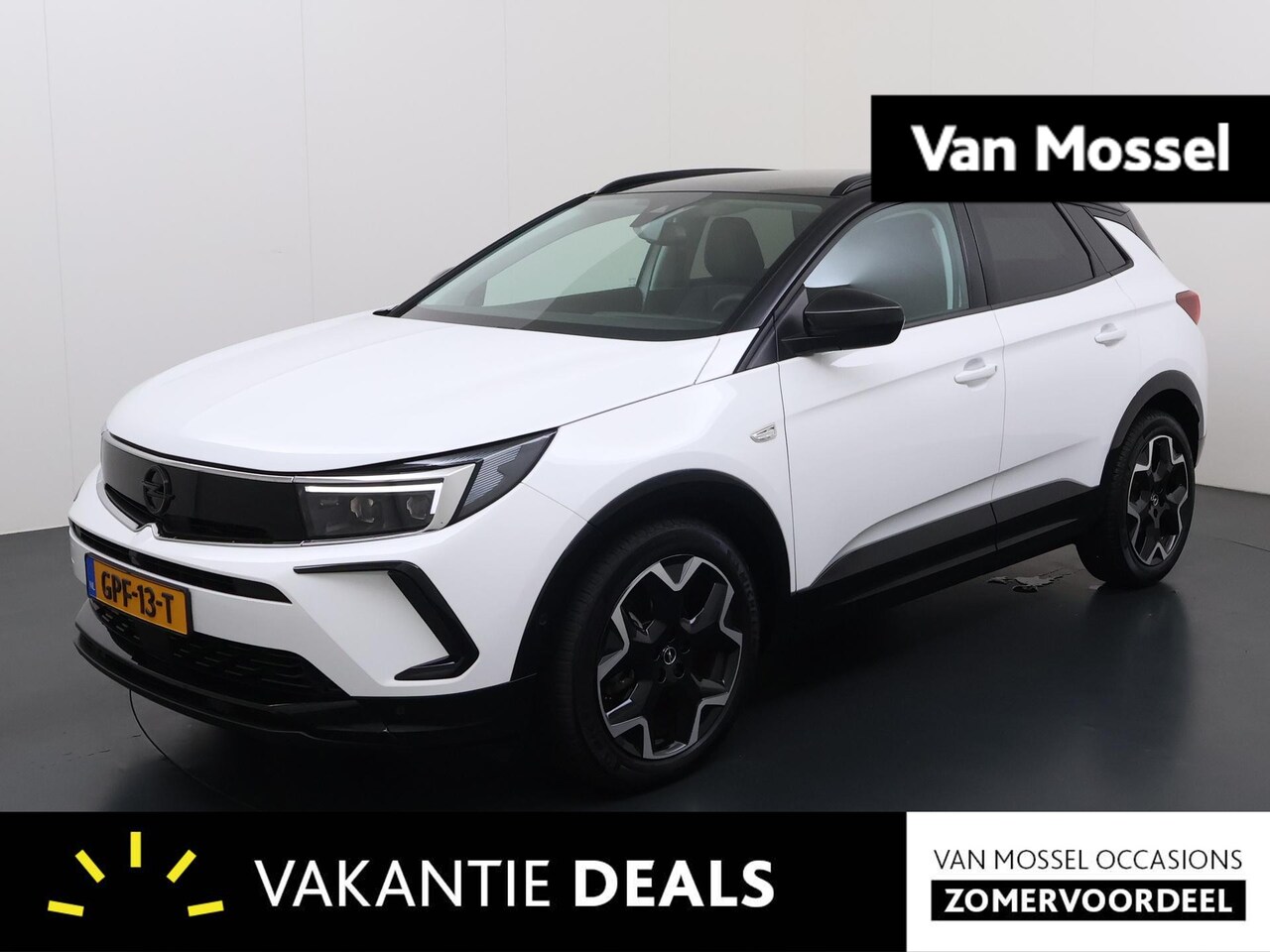 Opel Grandland - 1.2 Turbo Hybrid GS Advanced | Leder | Camera | Navigatie | 19" Lichtmetalen velgen | Stoe - AutoWereld.nl