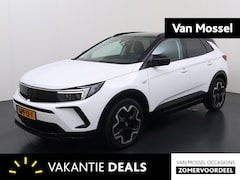 Opel Grandland - 1.2 Turbo Hybrid GS Advanced | Leder | Camera | Navigatie | 19" Lichtmetalen velgen | Stoe
