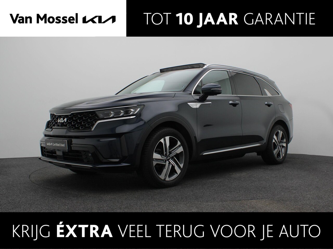 Kia Sorento - 1.6 T-GDI Plug-in Hybrid 4WD ExecutiveLine 5p. | All-Season | HUD | Audio Bose | Elek. Zwa - AutoWereld.nl