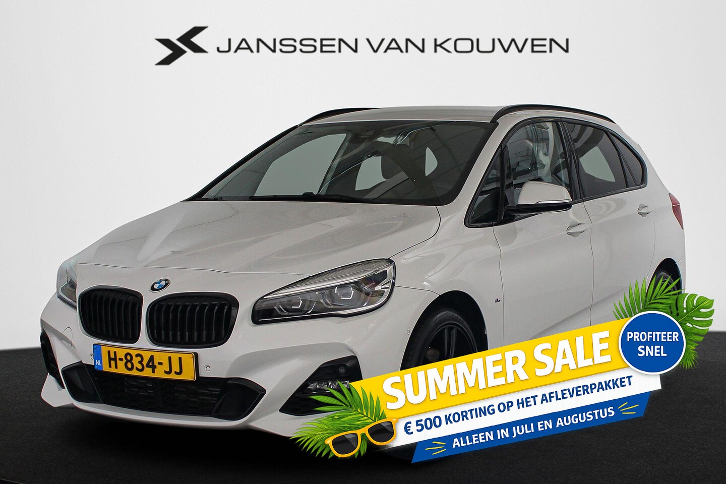 BMW 2-serie Active Tourer - 218i M Sport Head-Up Sportstoelen Stoelverwarming HiFi Camera - AutoWereld.nl