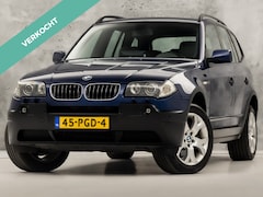 BMW X3 - 3.0i High Executive 231Pk Automaat (GROOT NAVI, MEMORY SEAT, LEDER, STOELVERWARMING, SPORT