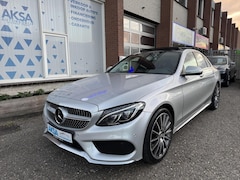 Mercedes-Benz C-klasse - 200 Prestige Pano Camera Garantie Leder Blindspot Luchtvering
