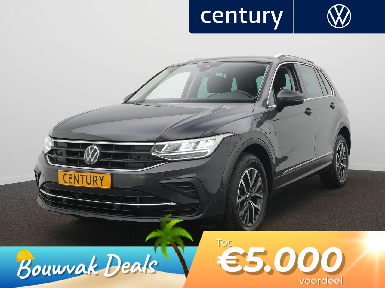 Volkswagen Tiguan - 1.4 Hybrid Life Edition -Trekhaak - LED - Camera - Navigatie - Side assist - ACC - AutoWereld.nl
