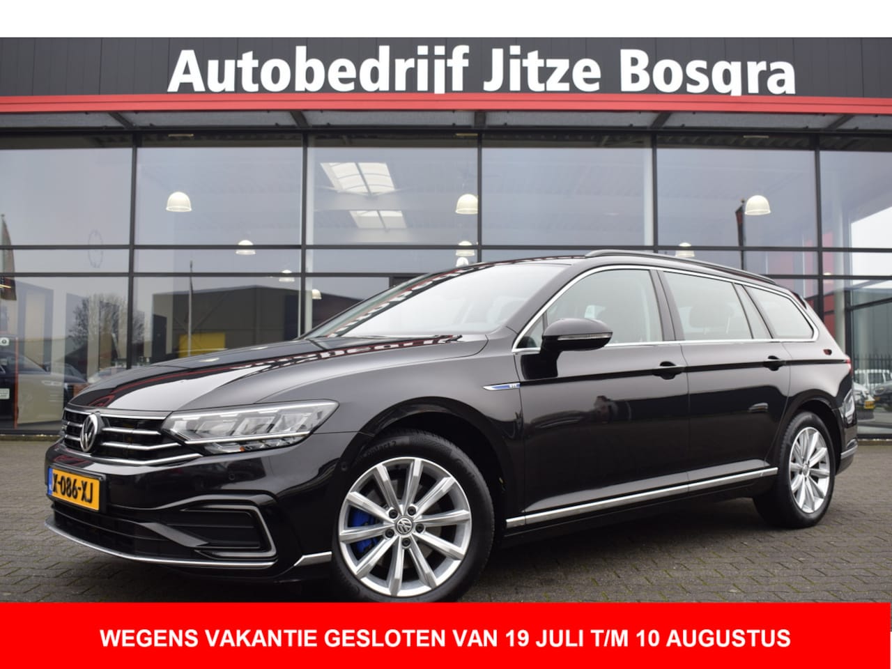 Volkswagen Passat Variant - 1.4 TSI PHEV GTE Highline LED | Zwart Leder | Carplay | Virtual | Camera | Trekhaak - AutoWereld.nl