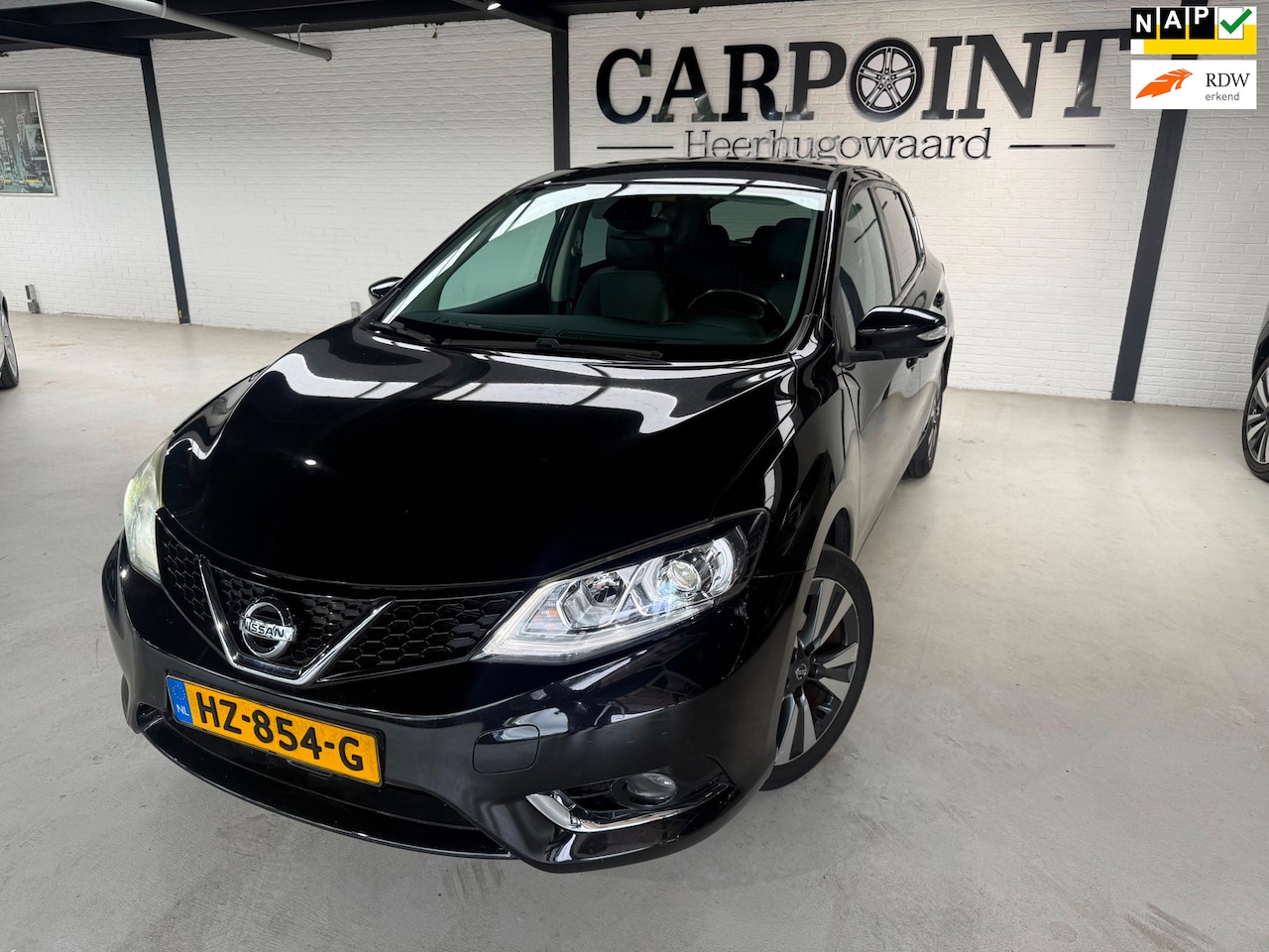 Nissan Pulsar - 1.2 DIG-T Tekna 2016 Automaat Leer Camera Navi Clima Weinig KM NAP - AutoWereld.nl