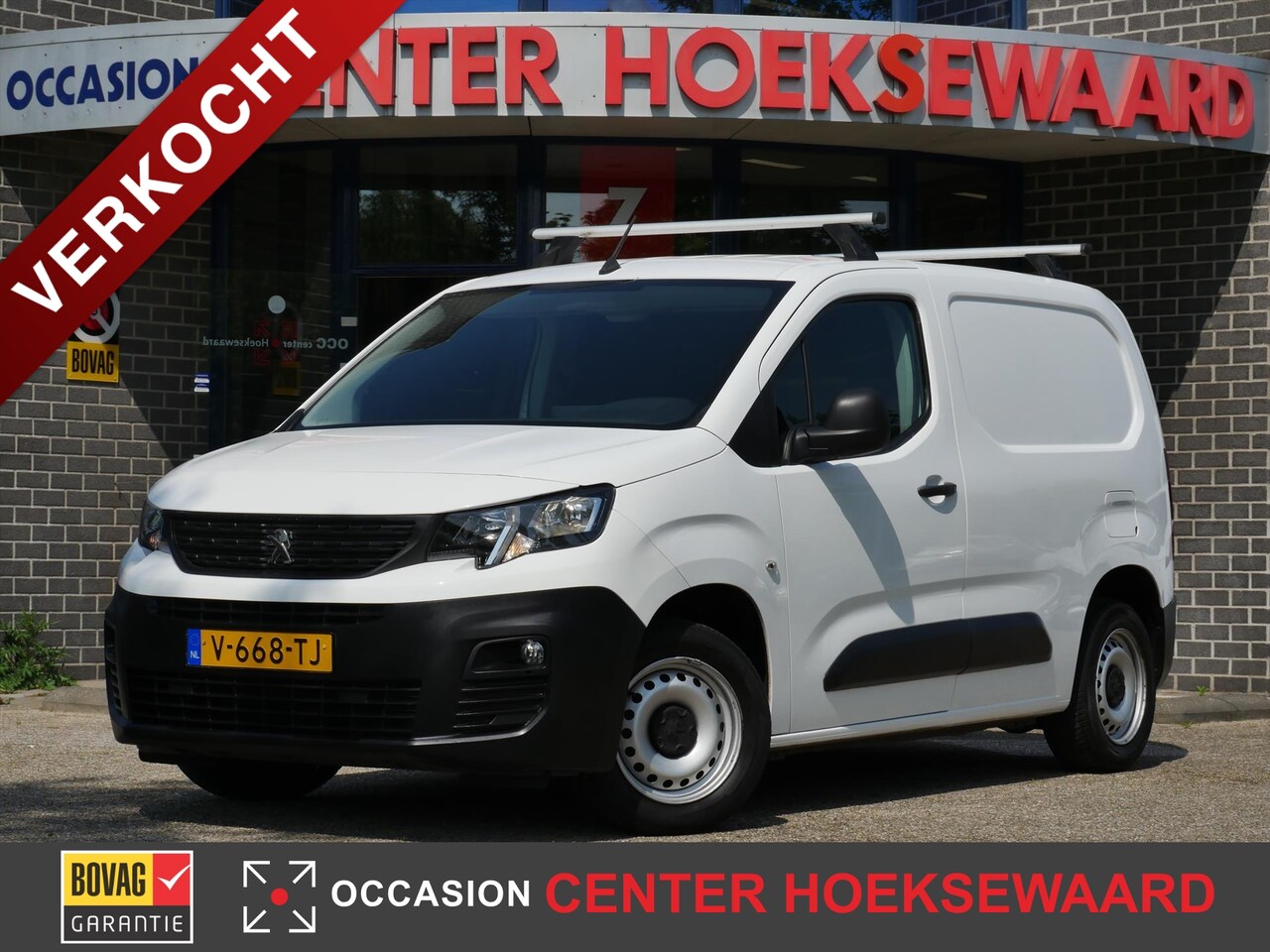Peugeot Partner - 1.6 BlueHDi 75pk 650kg Premium | Airco | Carplay | PDC | - AutoWereld.nl