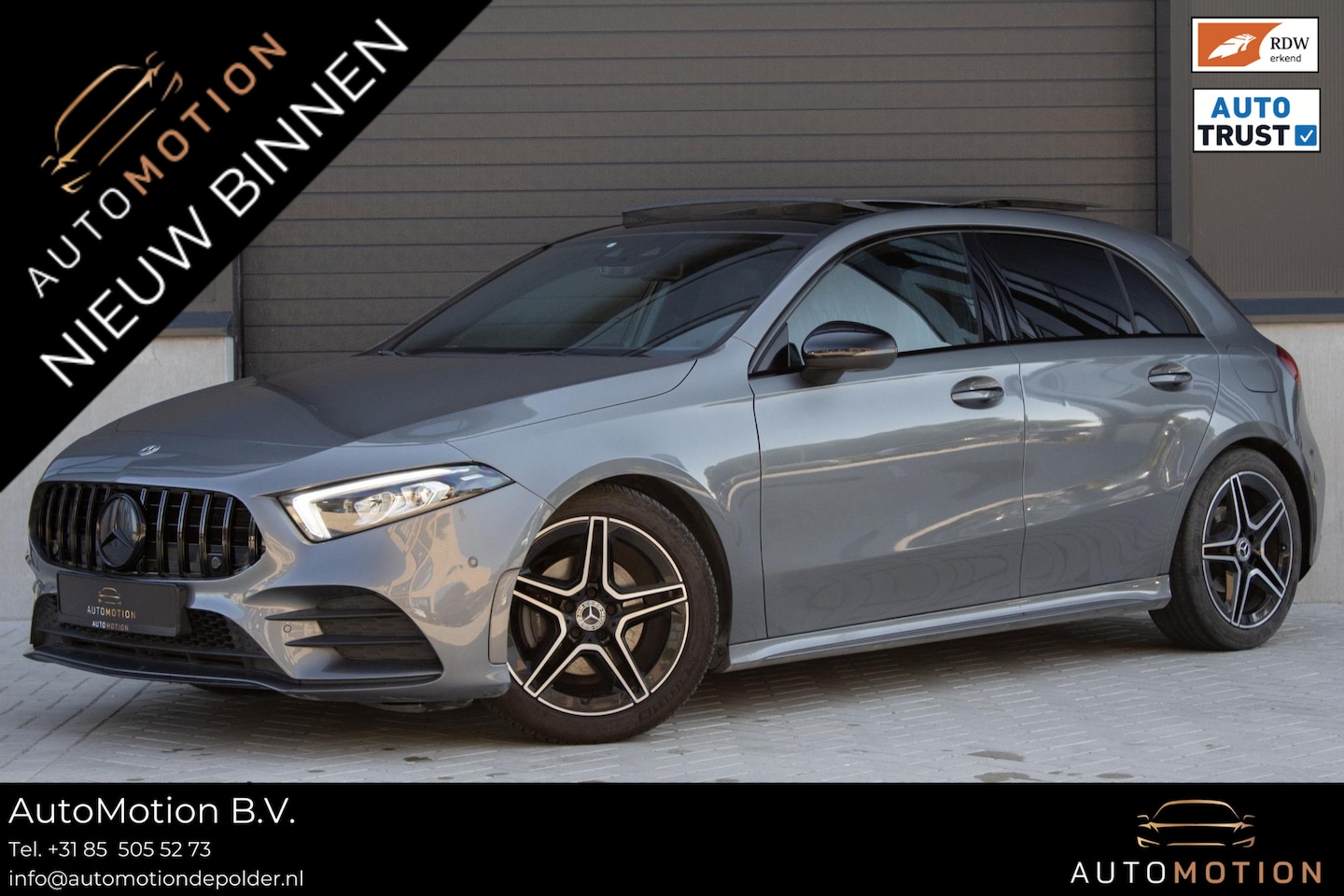 Mercedes-Benz A-klasse - 180 AMG Line PANO DIFFUSSER CAMERA BURMESTER - AutoWereld.nl