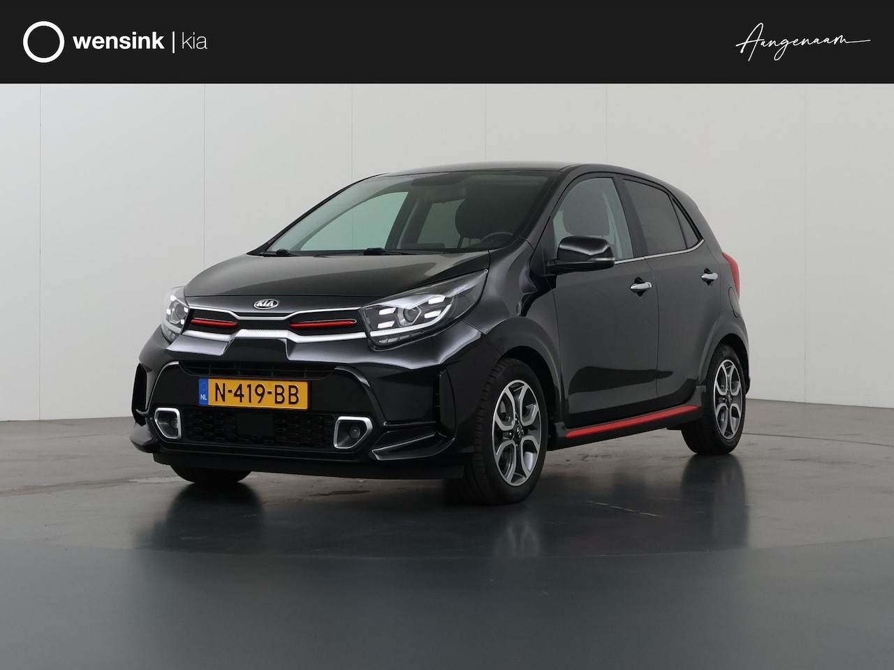 Kia Picanto - 1.0 DPi GT-Line | Navigatie | Parkeercamera | Leder | Apple Carplay/Android Auto | Climate - AutoWereld.nl
