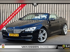 BMW 6-serie Cabrio - 650i High Executive Leder Head-Up Navi 360-Camera 4-Wielsturing Memory NL-AUTO