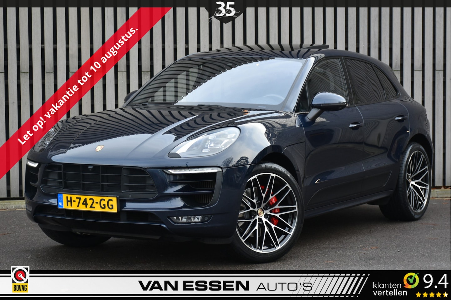 Porsche Macan - 3.0 GTS Pano Leder Camera Luchtvering Stoel/Stoelverw. Led Carbonpakket 21 Inch! - AutoWereld.nl