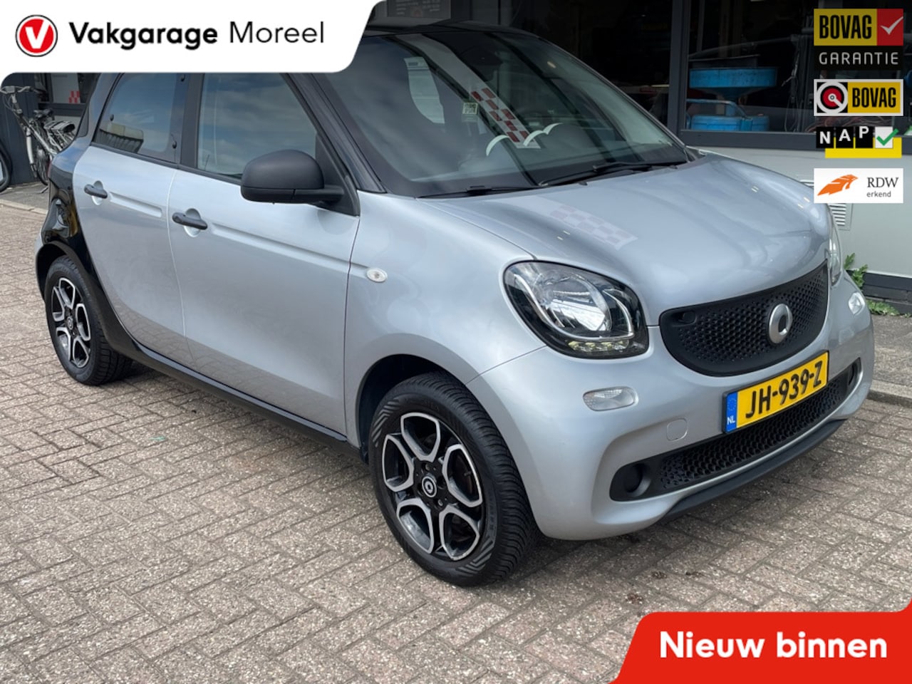 Smart Forfour - 1.0 Pure Compacte Automaat in nette staat - AutoWereld.nl