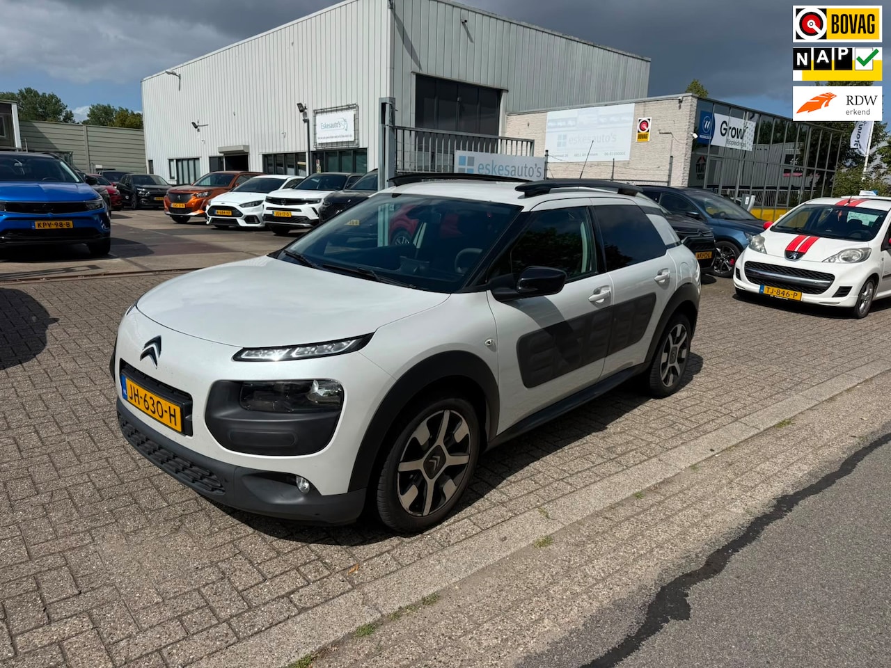 Citroën C4 Cactus - 1.2 PureTech Shine 1.2 PureTech Shine, Navi, NAP, dealer onderhouden - AutoWereld.nl