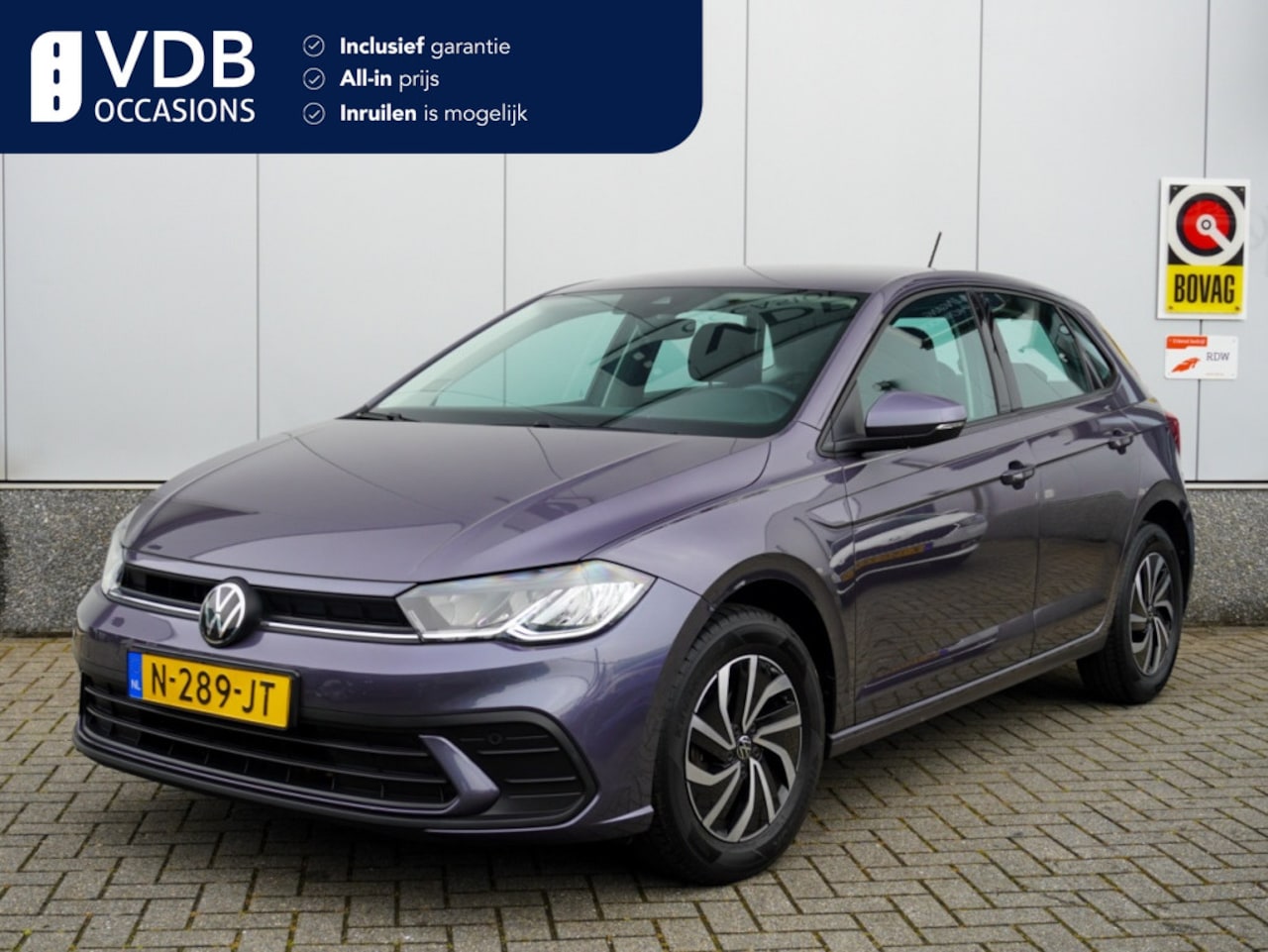 Volkswagen Polo - 1.0 TSI Life Park. sensoren | CarPlay | ACC | NAP | LM Velgen - AutoWereld.nl
