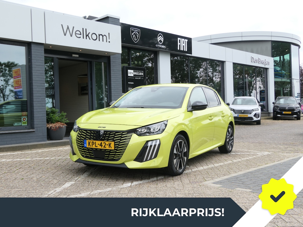 Peugeot 208 - 1.2 Hybrid 110 e-DCS6 Allure | Bluetooth | DAB | LMV 16'' - AutoWereld.nl
