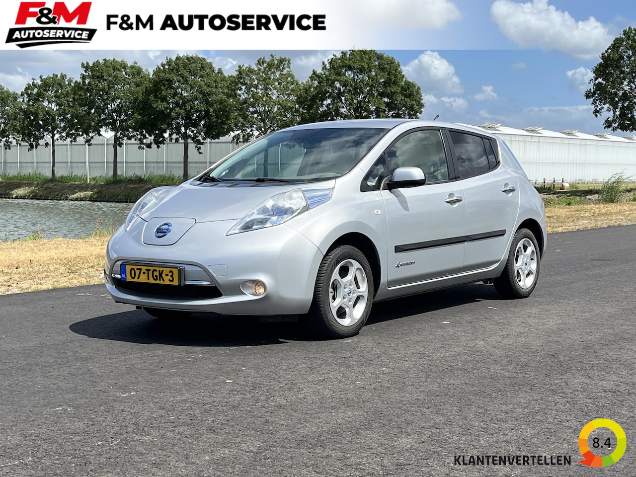 Nissan LEAF - Base 24 kWh Airco, cruise, camera - AutoWereld.nl