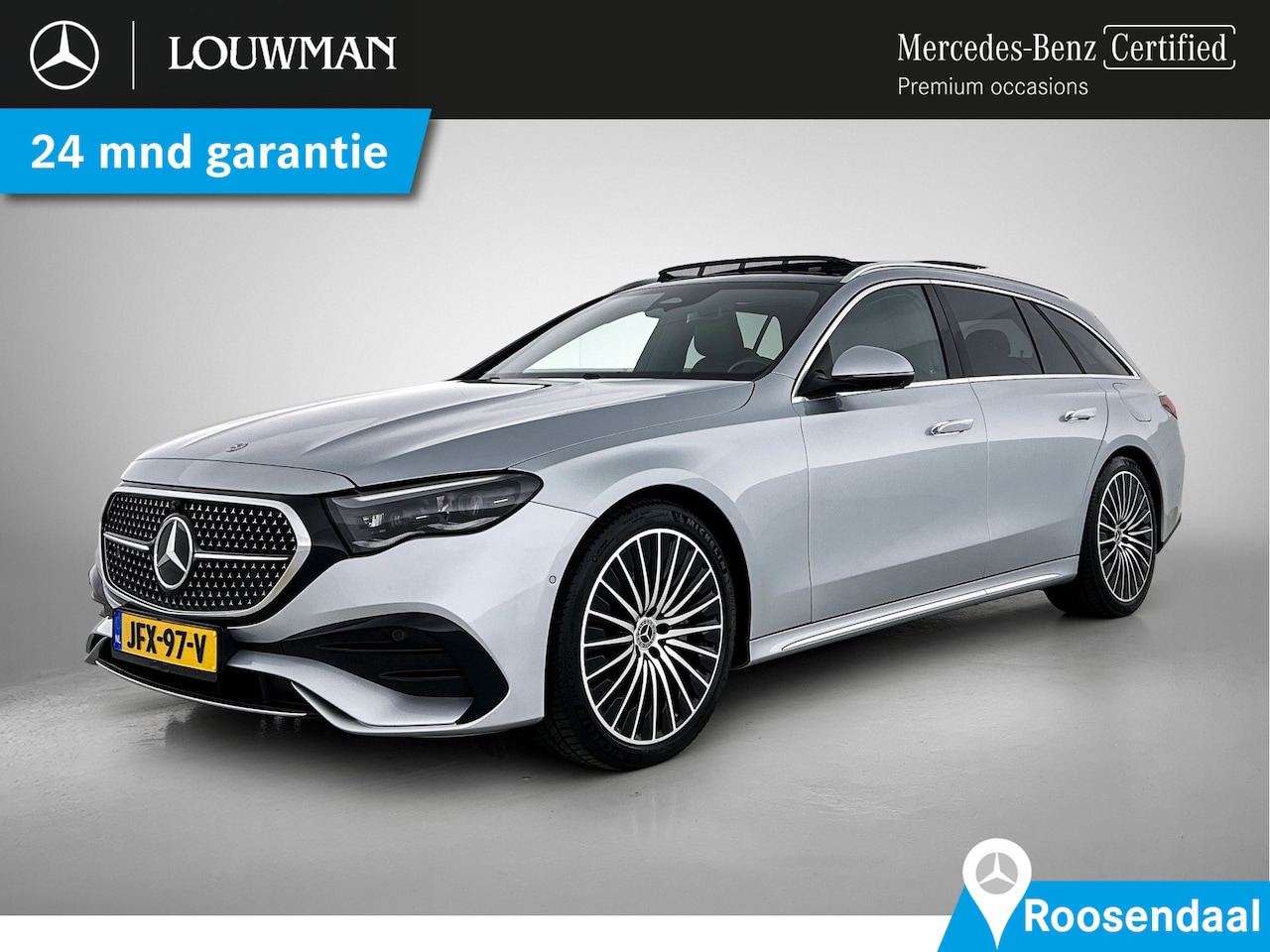 Mercedes-Benz E-klasse Estate - 300 e AMG Sportpakket | Panoramadak | Alarm | Distronic | Memory | 360° Camera | Stoelverw - AutoWereld.nl