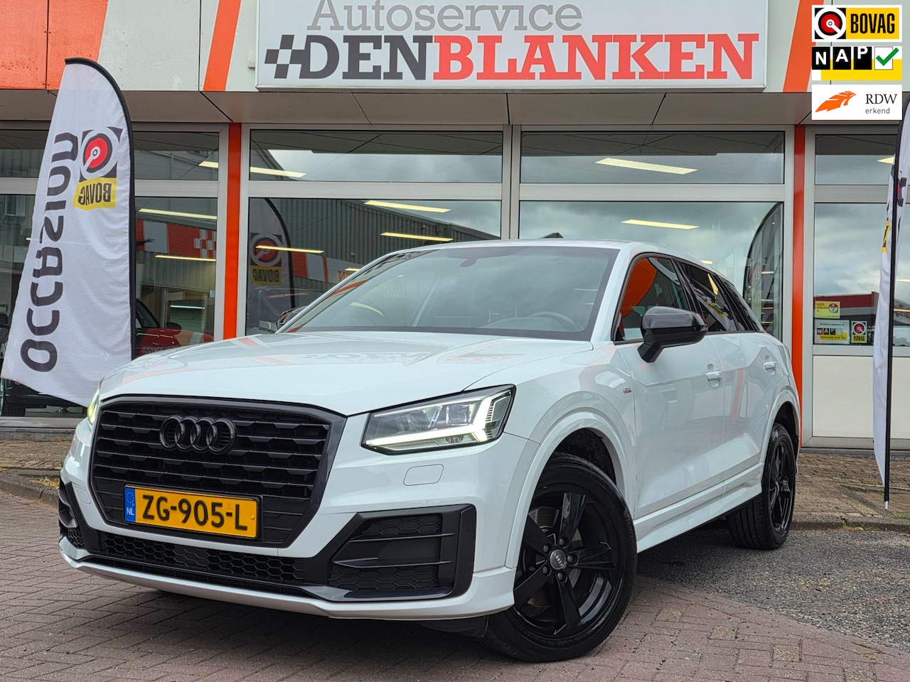 Audi Q2 - 35 TFSI 150pk CoD Sport S Line Automaat BJ.2019 / Navi / Half Leer / Pdc / 17"Lmv !! - AutoWereld.nl
