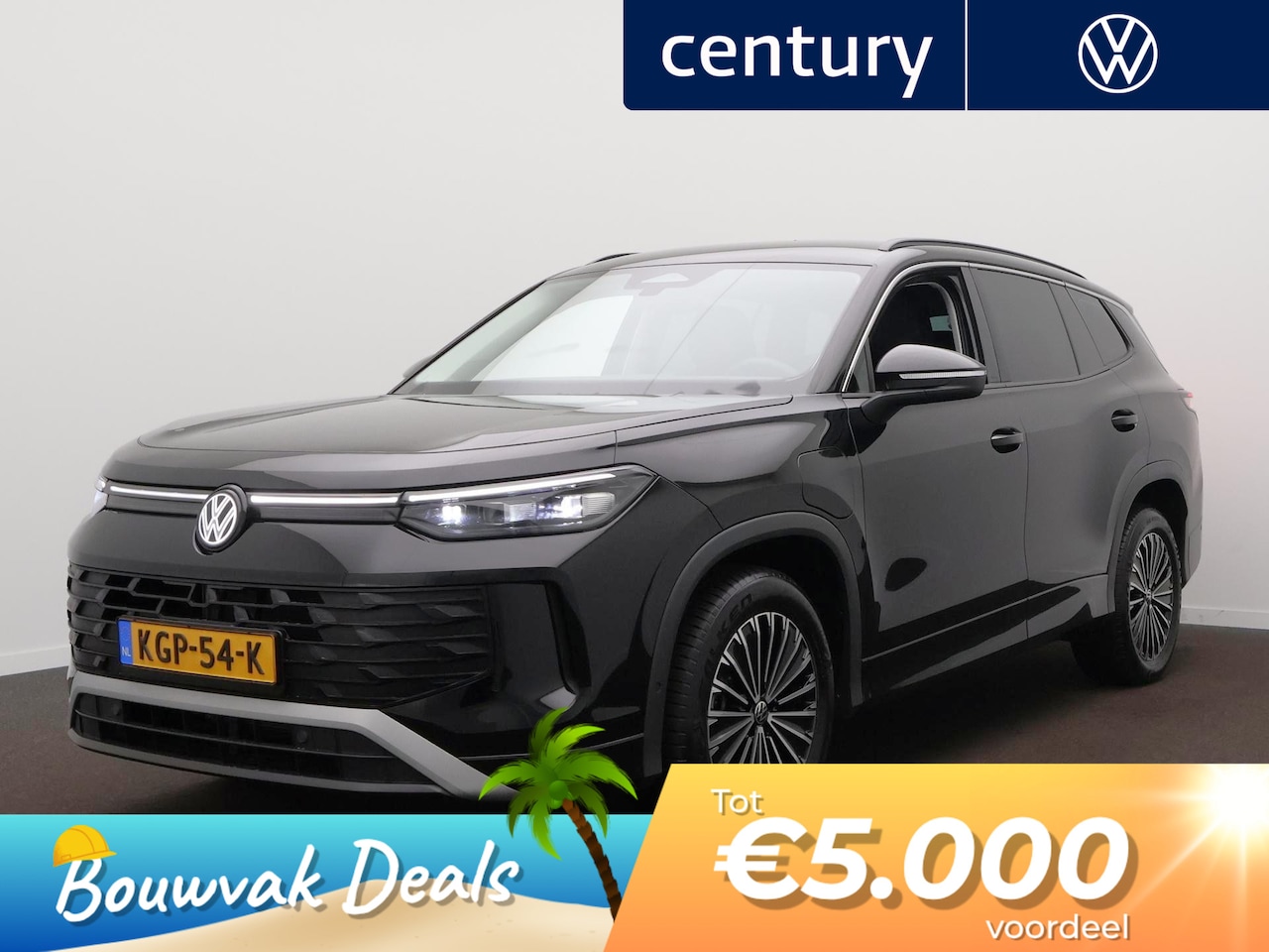 Volkswagen Tayron - 1.5 eHybrid Life Automaat - IQ Light - Navigatie - ACC - Stoelverwarming - Trekhaak - Sfee - AutoWereld.nl