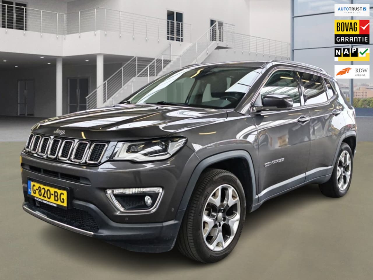 Jeep Compass - 1.4 MultiAir Limited Full Options +NAP NL-auto - AutoWereld.nl