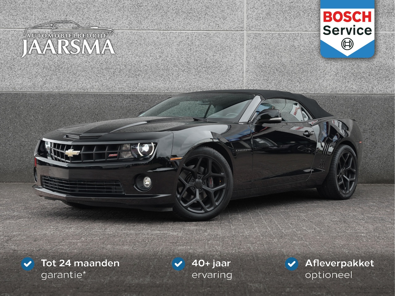 Chevrolet Camaro Convertible - 6.2L SS | Borla uitlaat | Origineel EU auto | - AutoWereld.nl