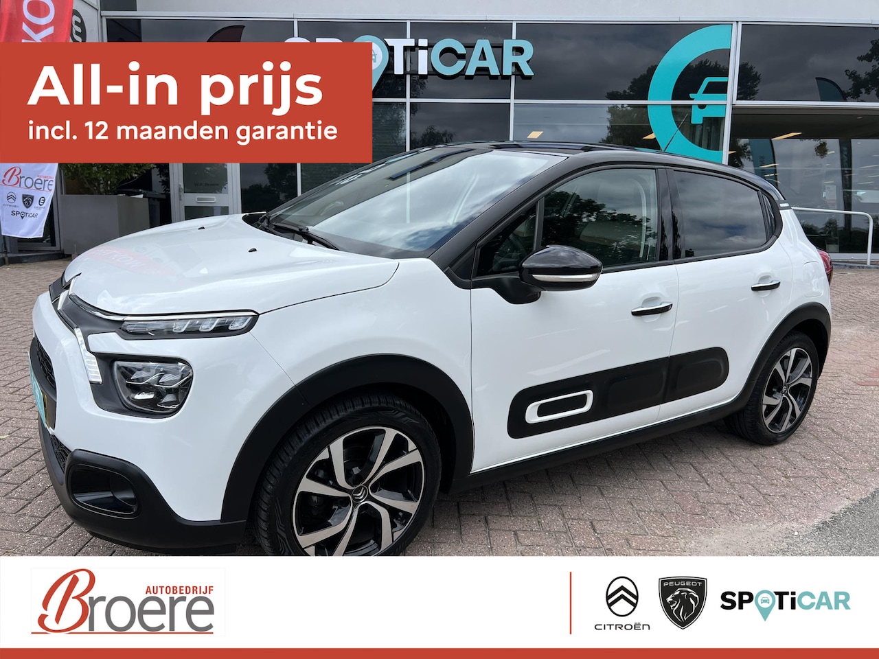 Citroën C3 - 1.2 Turbo 110pk Shine Verwarmde voorstoelen, Keyless - AutoWereld.nl