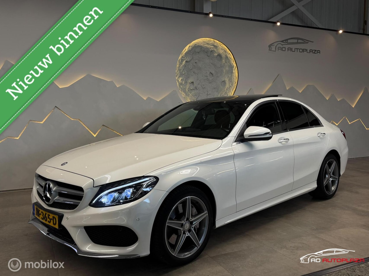 Mercedes-Benz C-klasse - 250 AMG Line Panorama/Keyless/Leder/NAP - AutoWereld.nl