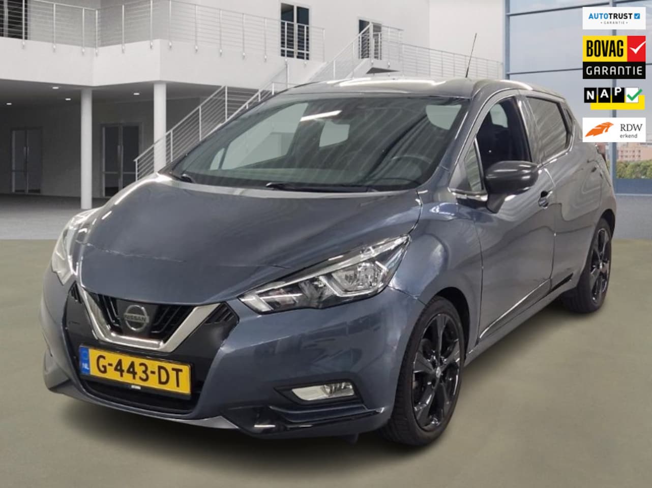 Nissan Micra - 1.0 IG-T N-Sport 1e Eigenaar 21.900 km +NAP NL-auto - AutoWereld.nl