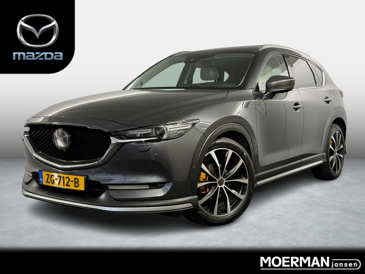 Mazda CX-5 - 2.5 SkyActiv-G 194 GT-M / Wit leder / Trekhaak / NL Auto / Dealeronderhouden / Bose / 360 - AutoWereld.nl