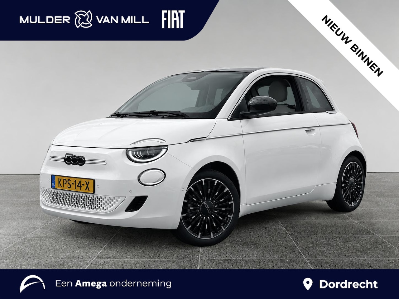 Fiat 500 - La Prima EV 42kWh 118pk | NAVI | APPLE CARPLAY / ANDROID AUTO | STOELVERW. | LEDER | PANOD - AutoWereld.nl