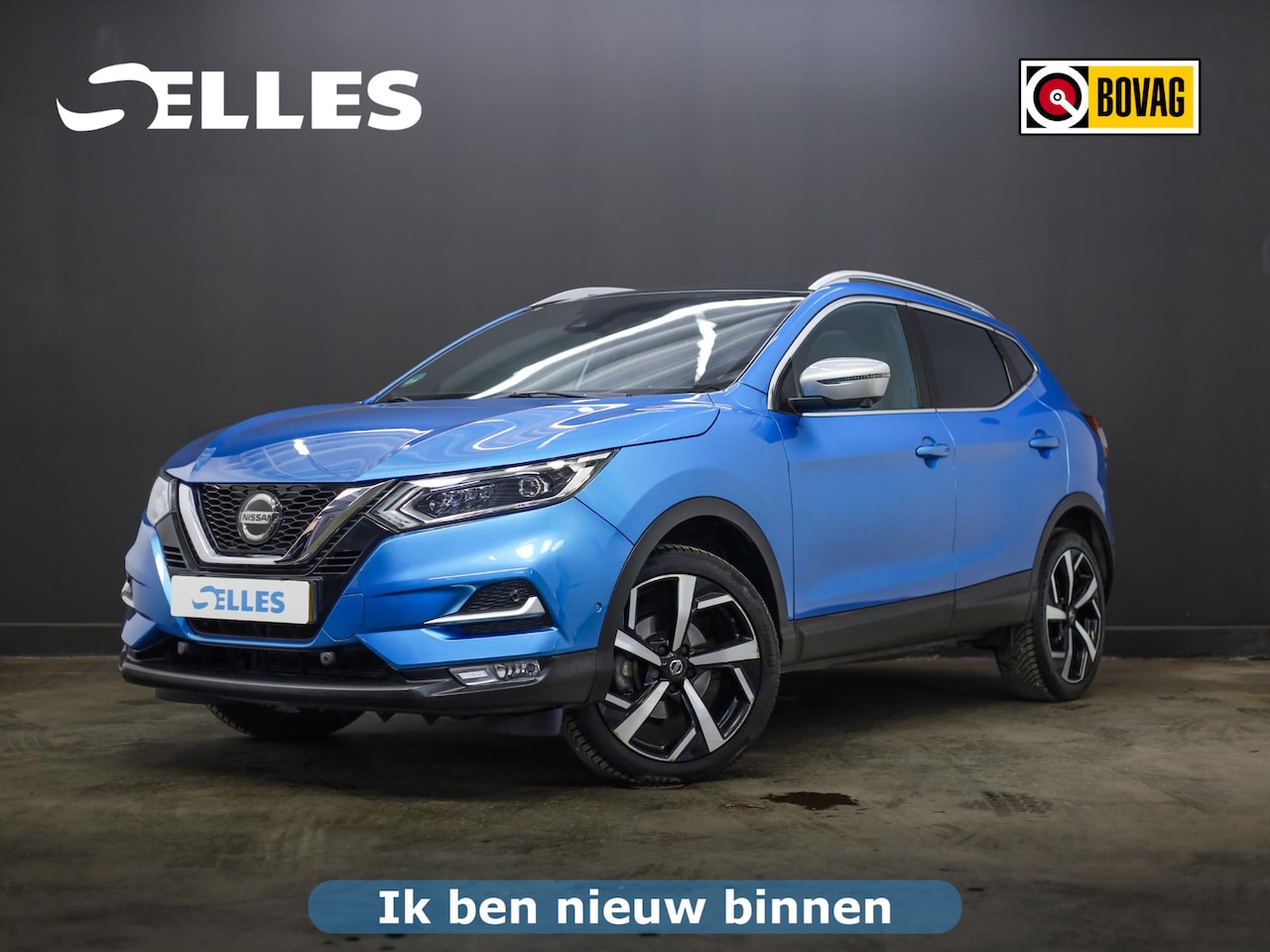 Nissan Qashqai - 1.2 Tekna + | Trekhaak | Lederen Bekleding | Panoramadak - AutoWereld.nl