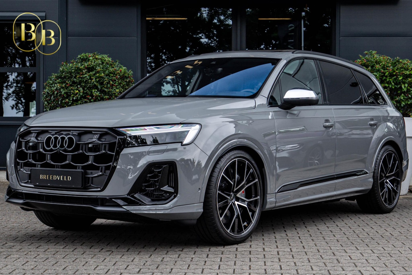 Audi SQ7 - 4.0 TFSI 507pk 7p Nardo Grey, Keramisch, B&O Advanced, Full-options - AutoWereld.nl